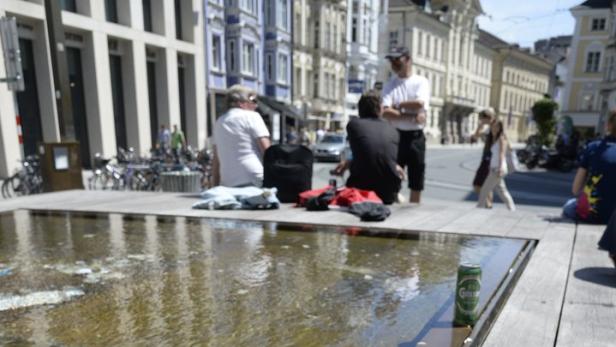 Die Maria-Theresien-Straße ist eine von bereits sechs existierenden Alkohol-Verbotszonen