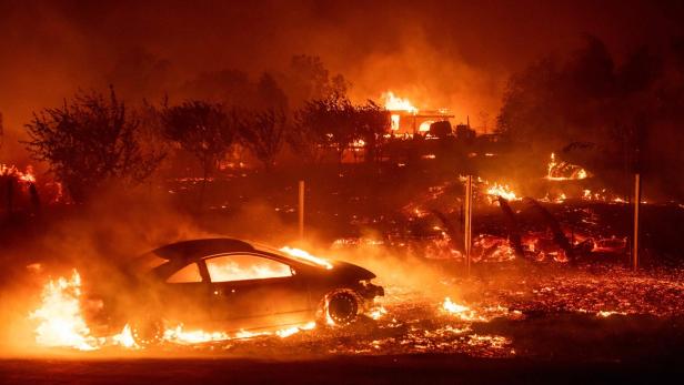 Waldbrände in Kalifornien: Tote, Verletzte, Tausende auf der Flucht