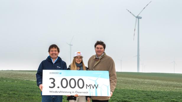 Meilenstein: 3.000 MW Windkraft in Österreich