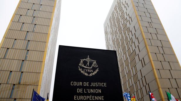FILE PHOTO: The towers of the European Court of Justice are seen in Luxembourg
