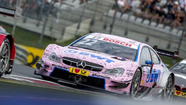 Auer fuhr am Sonntag sein bestes DTM-Ergebnis heraus.