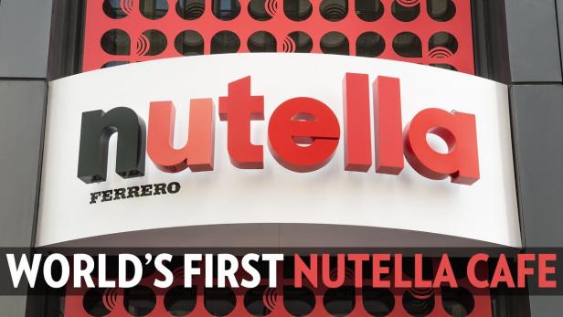 Verlockung für Naschkatzen: Nutella eröffnet Cafe in New York