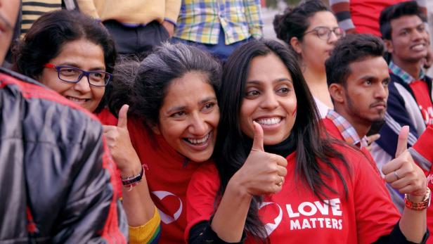 Die indische Aktivistin Vithika Yadav gründete die Plattform &quot;Love Matters&quot;