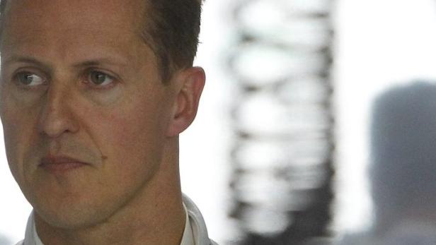 Ein Porträt von Michael Schumacher.