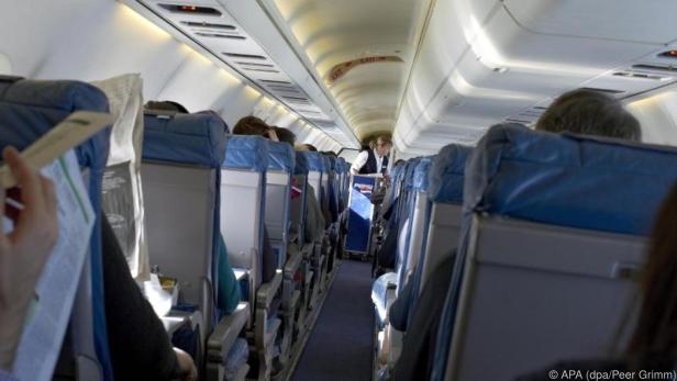 Die Luft im Flugzeug wird regelmäßig ausgetauscht.