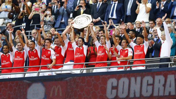 Arsenal konnte am Sonntag zum insgesamt 14. Mal den Supercup gewinnen.