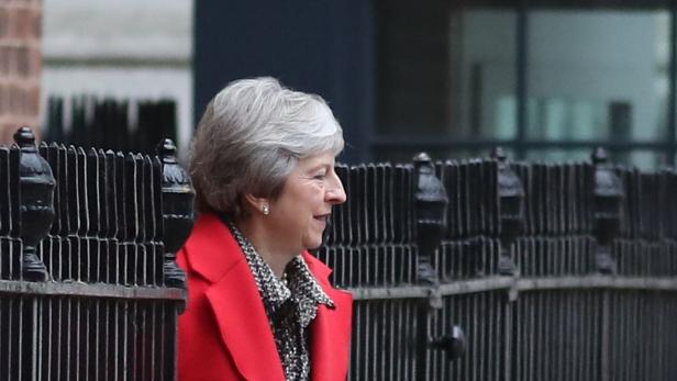 Zukunft von Theresa May als britische Regierungs-Chefin unsicher
