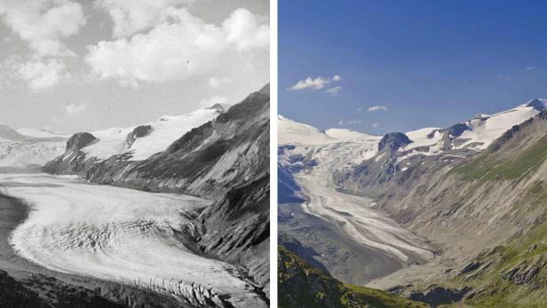 Österreichs Gletscher und der Klimawandel: Bilder eines Niedergangs