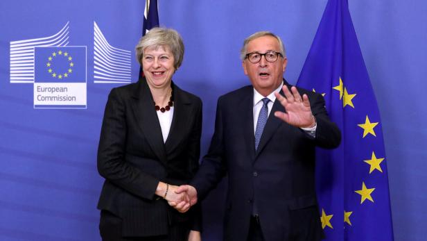 Brexit: May und Juncker konnten Stolpersteine nicht entfernen