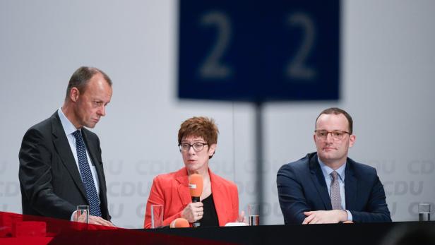 CDU-Parteivorsitz: Ein Trio in der scharfen Rechtskurve