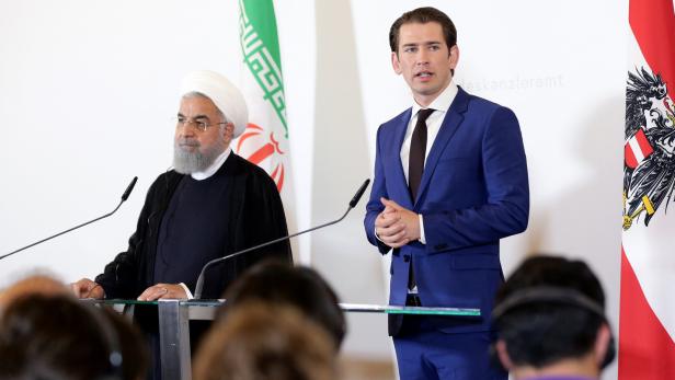 Kurz weist Rouhani nach Israel-Kritik scharf zurecht