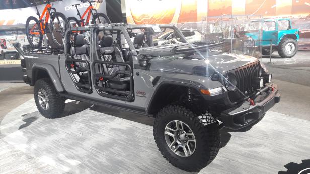 Autoshow Los Angeles: Jeep zeigt den neuen Pick-up Gladiator