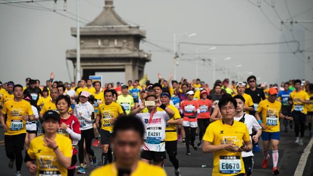 Mehr als 250 Läufer haben bei Halbmarathon in China betrogen