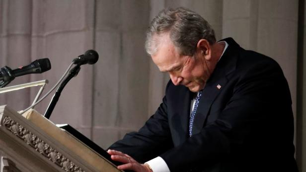 Trauerfeier für George H.W. Bush: "Er war fast perfekt"