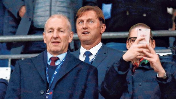 Die Macher: Klub-Boss Ralph Krueger (links) mit seinem neuen Cheftrainer Ralph Hasenhüttl