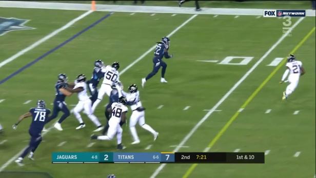 NFL: Derrick Henrys Rekordlauf zum 99-Yards-Touchdown