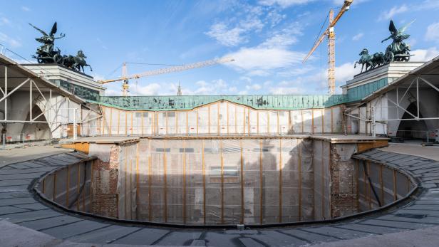 Parlamentsumbau: Größte Baustelle Wiens