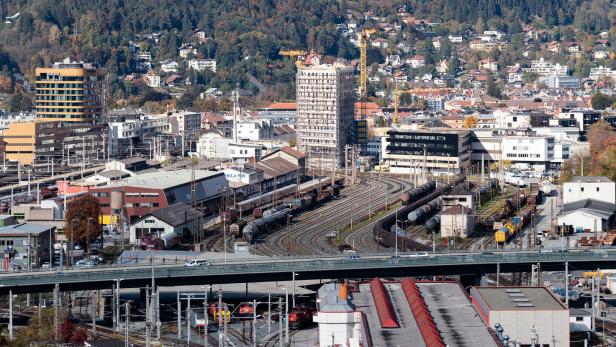 Wichtigste Baureserve Innsbrucks  zerbröselt an ÖBB-Plänen