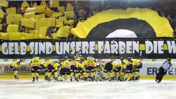 Bekenntnis der Wiener Fans: Die Vienna Capitals hoffen heute gegen den Schweizer Meister ZSC Lions auf die Unterstützung der Zuschauer.