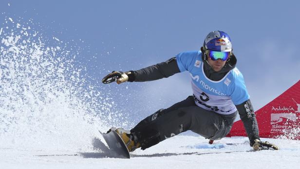 Snowboarding - FIS Snowboarding and Freestyle Skiing World Championships - Men's Parallel Giant Slalom 