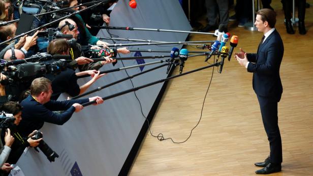 Vielgefragt und sechs Monate im Zentrum der Europa-Politik-Bühne: Sebastian Kurz als Regierungschef des EU-Vorsitzlandes