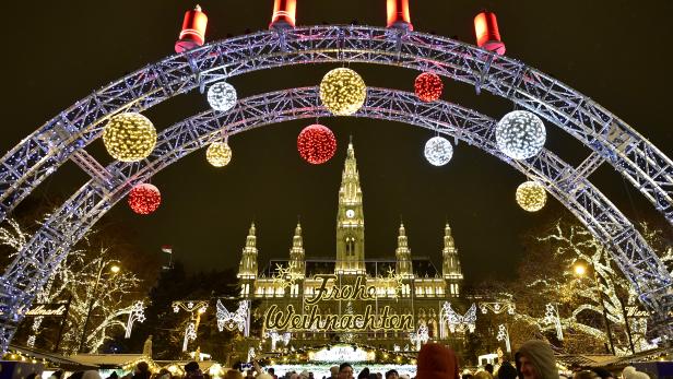 3,5 Millionen Menschen besuchten Wiener Christkindlmarkt