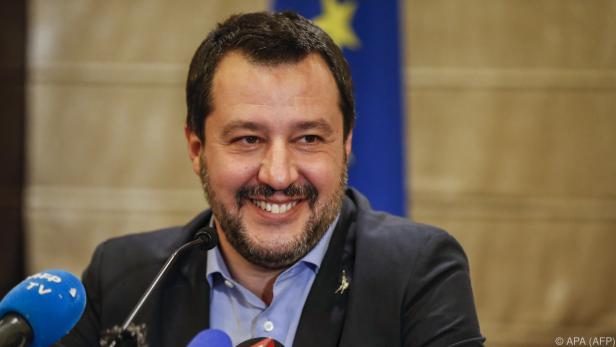 Italiens Vizepremier Salvini ist zuversichtlich