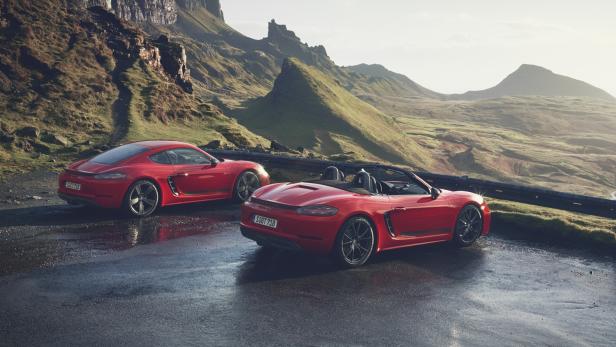 Puristisch: Porsche macht 718 Cayman und Boxster zum T