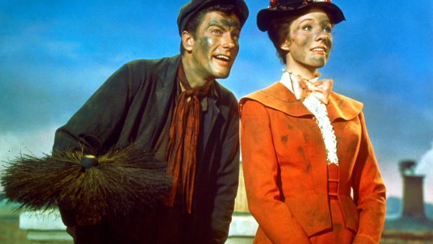 Unbeschwerte Heiterkeit: Julie Andrews als Mary Poppins.