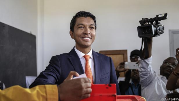 Madagaskars ehemaliger Präsident Andry Rajoelina Madagaskars ehemaliger Präsident Andry Rajoelina