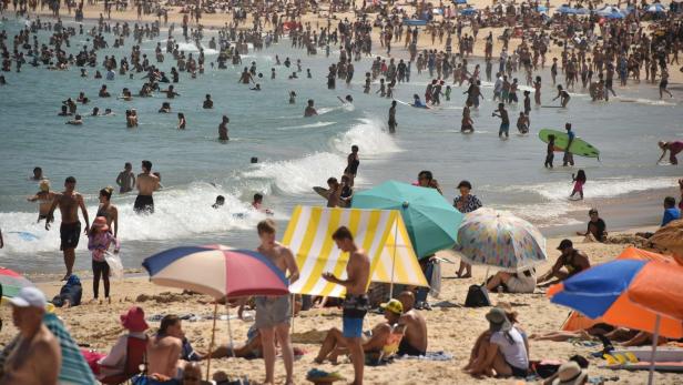 Bondi-Beach in Sydney.