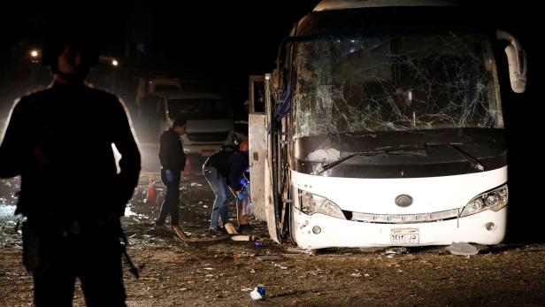 Explosion trifft Touristenbus bei Pyramiden in Gizeh: Vier Tote