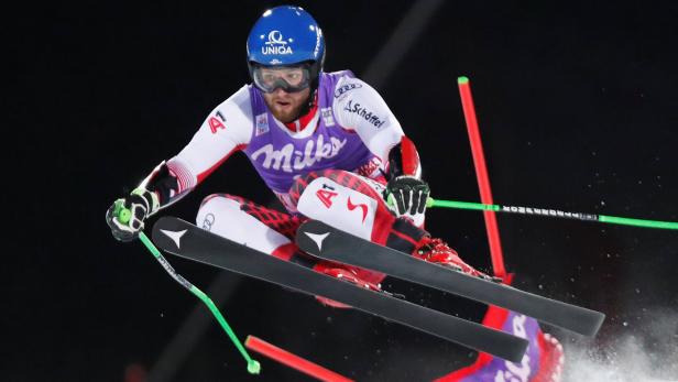 Alpine Skiing World Cup - Men's Parallel Giant Slalom