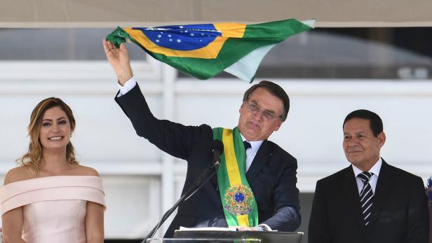 Ex-Militär Bolsonaro als Präsident in Brasilien vereidigt