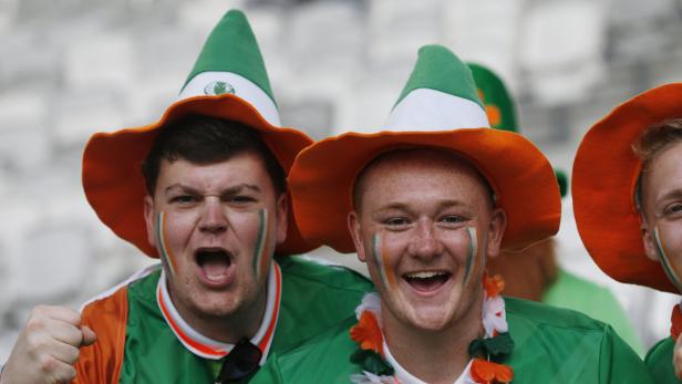 Fußball-Europa verliebt sich in Irlands Fans.