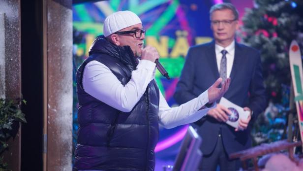 DJ Ötzi trat in Jauchs Millionenshow auf.