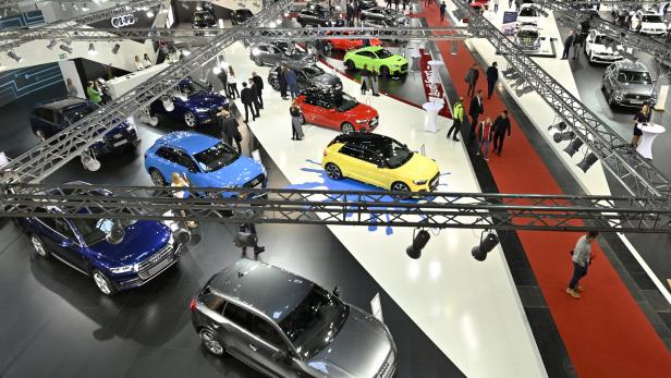 Bei der Vienna Autoshow werden mehr als 400 Neuwagen von 40 Marken präsentiert.