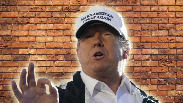 Donald Trump scheitert vorerst daran, eine Grenzmauer zu errichten.