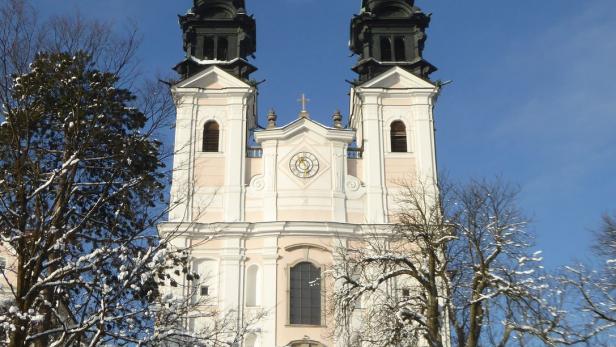 Basilika am Pöstlingberg ist ein Wahrzeichen von Linz