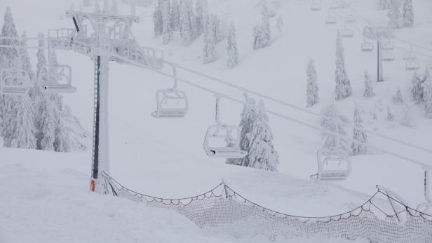 4 von 10 Liften gesperrt: Skiorte kämpfen noch mit Schneechaos