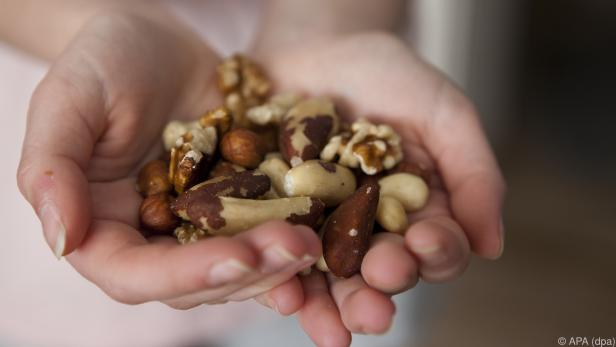 In Essen verarbeitete Nüsse sind für kleine Kinder kein Problem