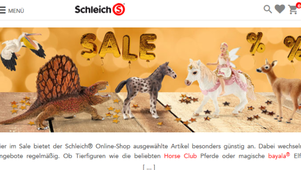 Schlümpfe, Ritter, Drachen, Elfen, Tiere: Spielzeugfirma Schleich vor Verkauf