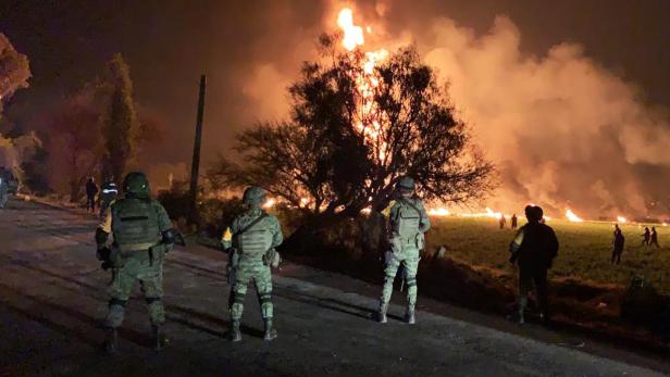 Pipeline in Mexiko explodiert: Mindestens 60 Todesopfer