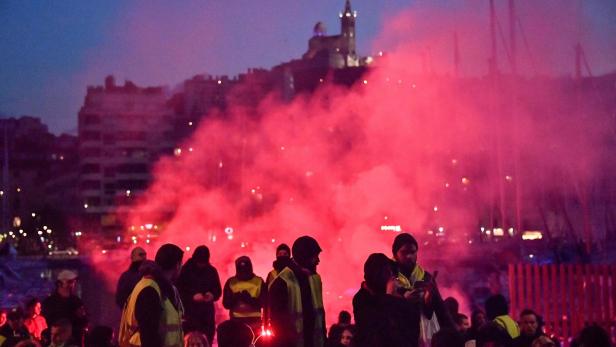 Mehr als 80.000 bei Gelbwesten-Protesten in Frankreich