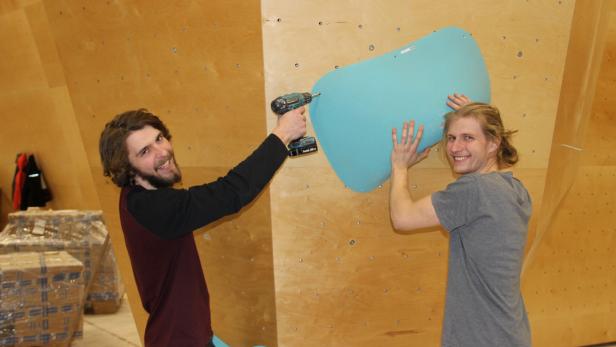 Bigwall Bouldering Wiener Neustadt Boulderhalle Michael Haindl und Thomas Kragl Ein Paradies für alle Kletteraff(in)en