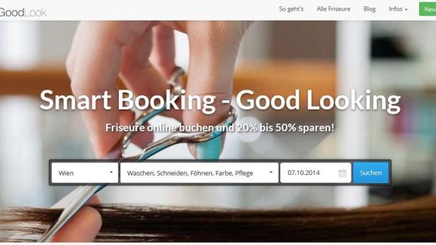 BookGoodLook.at Startseite Oktober 2014 BookGoodLook.at will expandieren
