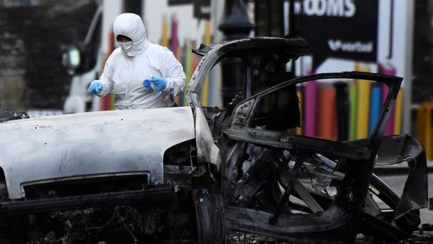 Autobombe in Nordirland: Vier Verdächtige freigelassen