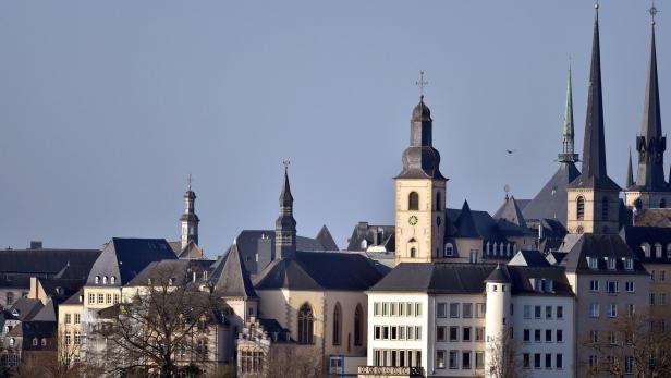 Panorama der Stadt Luxemburg.