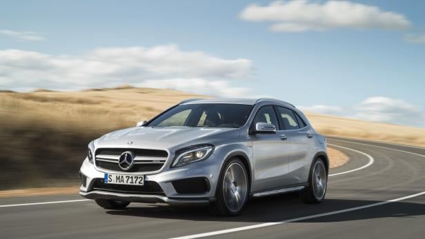 Mercedes GLA45 AMG: Der stärkste 4-Zylinder-Turbo der Welt