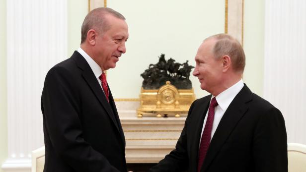 Erdoğan und Putin am Mittwoch in Moskau